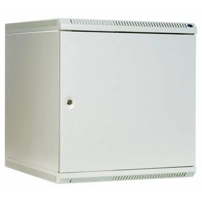 Шкаф коммутационный ЦМО ШРН-12.650.1 серый 12U 600x650мм пер.дв.стал.лист несъемн.бок.пан. 50кг