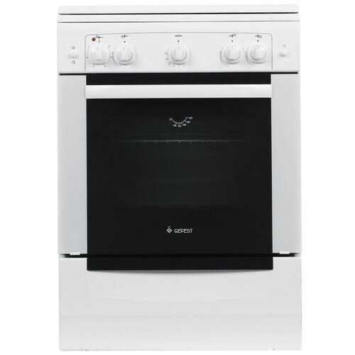 Комбинированная плита Gefest 6110-01 белый, 3газ+1электро/газдухов