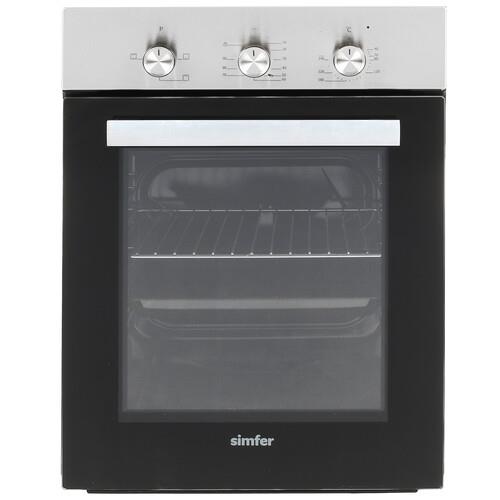 Электрический духовой шкаф Simfer B4EM14016 серебристый