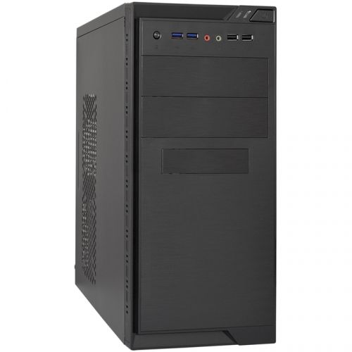 Корпус ExeGate MA-372UX Black EX283239RUS mATX UN600, 120mm 2xUSB+2xUSB3.0, Audio