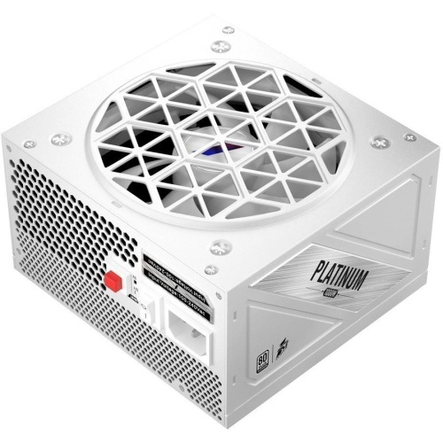 Блок питания 1STPLAYER NGDP Platinum 1000W White (HA-1000BA3-WH) / ATX3.0, APFC, 80 PLUS Platinum, LLC+DC-DC, 120mm fan, full modular