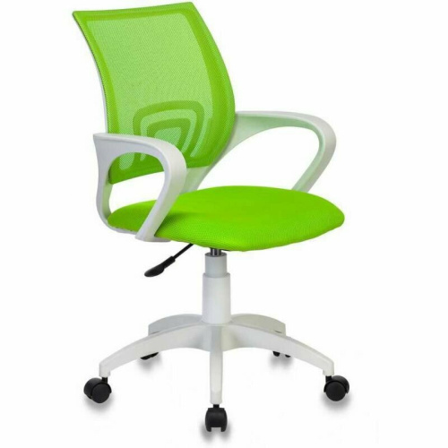 Кресло Бюрократ CH W696 (CH W696 SD) на колесиках, сетка/ткань, салатовый