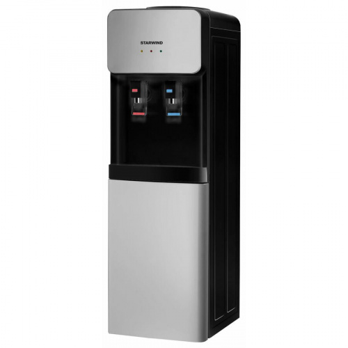 Кулер Starwind Sw-1011Eb Напольный Электронный Черный/Серебристый