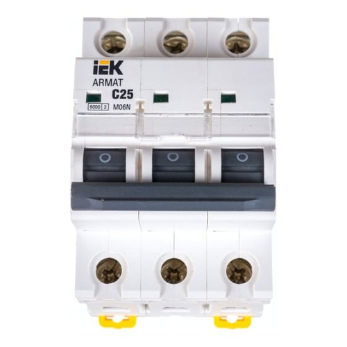 Автоматический выключатель IEK Armat M06N (AR-M06N-3-C025)