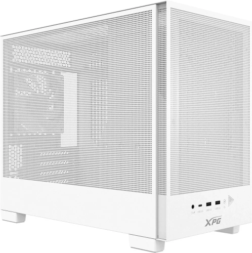 Корпус XPG Valor Mesh Nano White (VALORMESHNANOMAA-WHCWW) mATX/Mini-ITX / 1x 120mm ARGB fan /front magnet filter/ 1*USB Type-C+2*USB 3.2