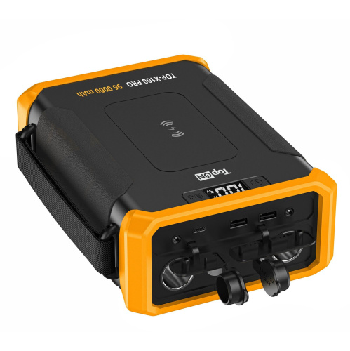 Power Bank TOPON TOP-X100Pro, 96000мAч черный/желтый