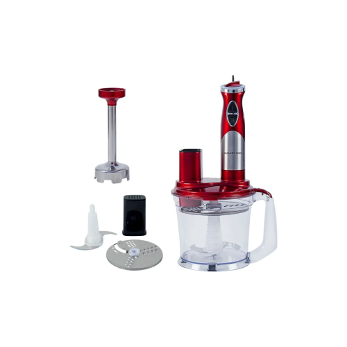 Блендер Galaxy GL 2106 красный с серебристым