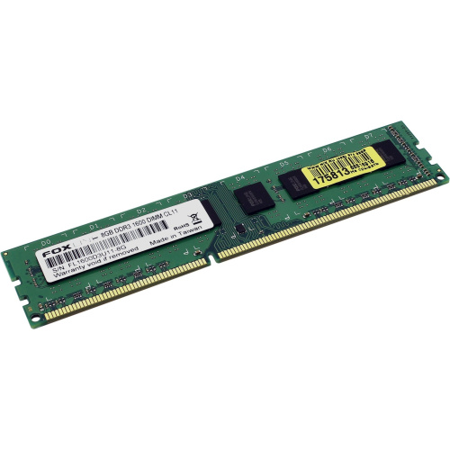 ОЗУ Foxline FL1600D3U11-8G DDR3-1600МГц 8Гб CL11 1.5 В