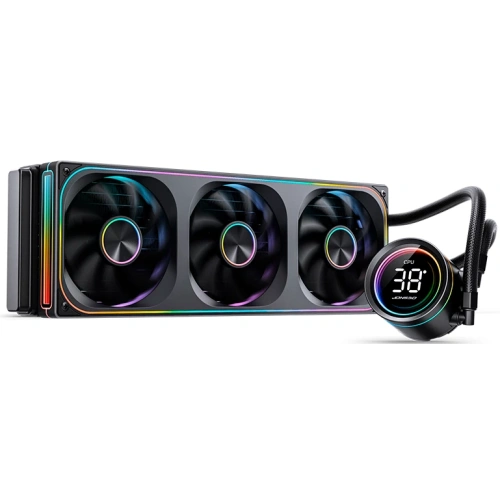 СВО JONSBO TH-360 Black LGA 1700/1200/115X/AM5/AM4 (TDP 300W, ARGB Fan and Pump, PWM, Triple Fan 120mm) Ret