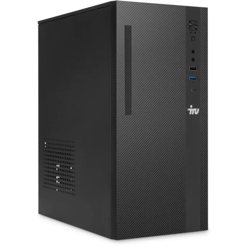 ПК IRU 520SC (2140130) MT Ryzen 7 7700 (3.8) 16Gb SSD512Gb RGr Windows 11 Pro GbitEth 200W черный