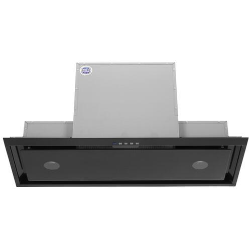 Вытяжка полновстраиваемая Akpo WK-10 Neva glass серебристый/черный