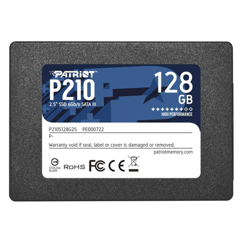 SSD 2.5" 128GB SATA3 Patriot P210, box (P210S128G25)