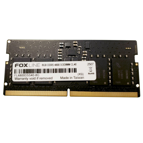 ОЗУ Foxline FL4800D5S40-8G SODIMM 8GB 4800 DDR5 CL 40