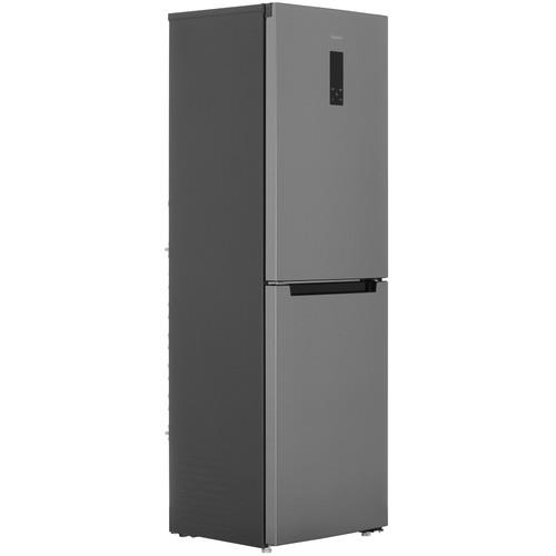 Холодильник с морозильником Бирюса I940NF серебристый