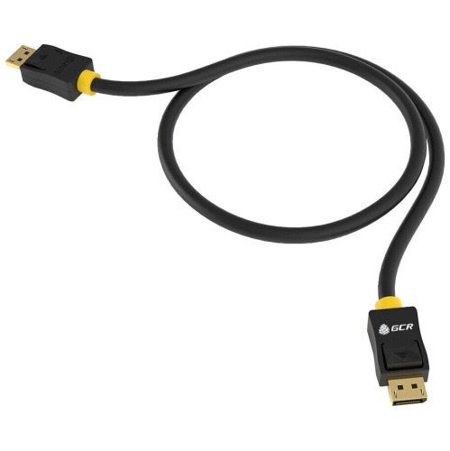 Кабель Greenconnect GCR-DP2DP-5.0m 5.0m DisplayPort v1.2 20M/20M черный 28/28 AWG