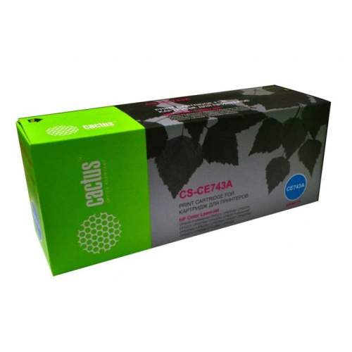 Картридж Cactus CS-CE743A для HP Color LaserJet CP5220 Professional CP5221 magenta,7 300 стр