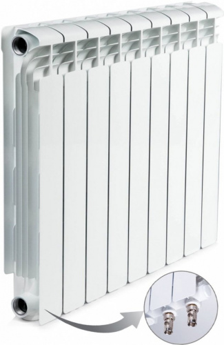 Биметаллический радиатор отопления  Rifar Base Ventil L 500 X9