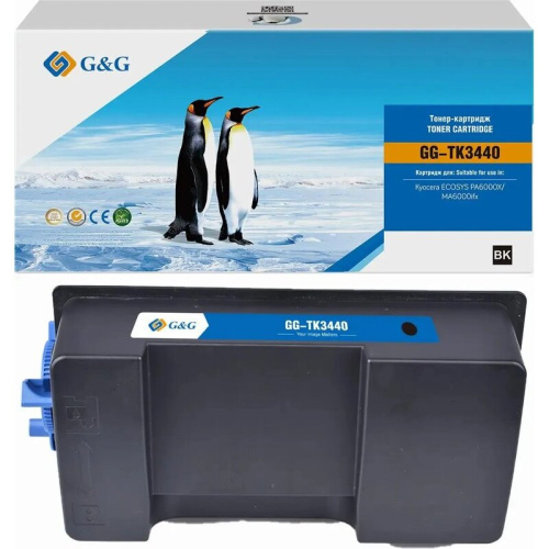 Картридж лазерный G&G GG-TK3440 TK-3440 черный (40000стр) для Kyocera ECOSYS PA6000X/MA6000ifx