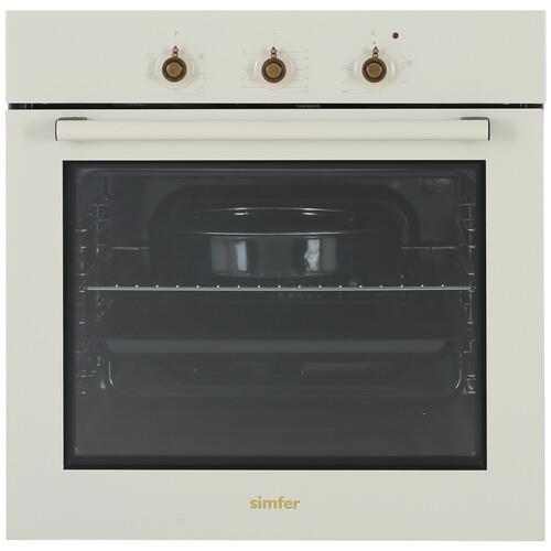 Электрический духовой шкаф Simfer B6EO16007 бежевый