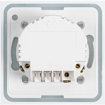 Выключатель Sibling Powerlite LS1W без 0 белый