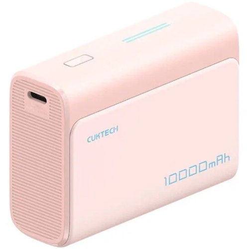 Power Bank Xiaomi Mi PB100 Cuktech ZMI 10000 мАч 30Вт 3A QC 3.0 PD3.0 1xUSB-A+1xType-C Global розовый