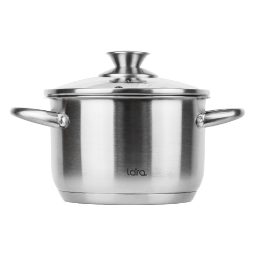 Кастрюля LARA LR02-267 Афина нерж