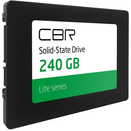 SSD CBR SSD-240GB-2.5-LT22, серия Lite 240 GB, 2.5", SATA III 6 Gbit/s, SM2259XT