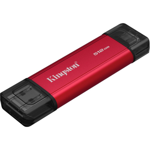 Внешний SSD Kingston SPSD (SPSD/512GB), 512Гб, 1050MB/s USB 3.2 gen.2 / Dual USB-A/C, OTG