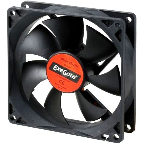 Вентилятор Exegate Mirage-H EX253950RUS 92x92x25 гидродинамический подшипник, 1800 RPM, 22dB, 3pin