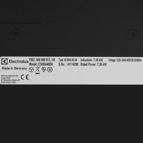 Индукционная варочная поверхность Electrolux CIV65440BK