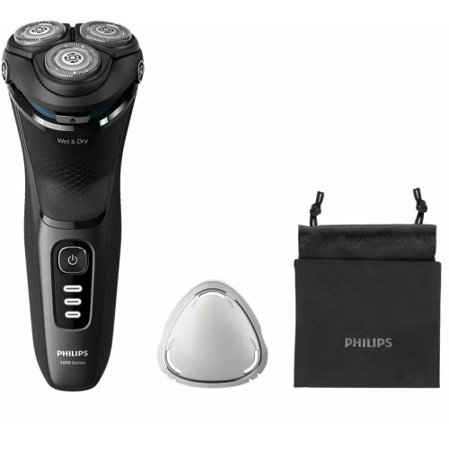 Бритва роторная Philips S3244/12 черный