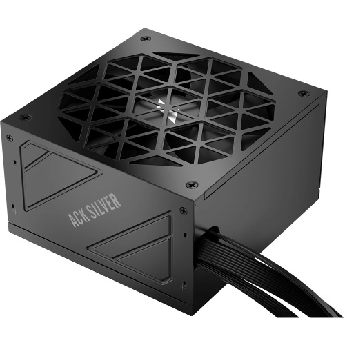 Блок питания 1STPLAYER ACK Silver 850W Black (HA-850BA7-BK) / ATX 3.1, APFC, 80 Plus Silver, Double Forward, DC-DC, 140mm fan, non-modular