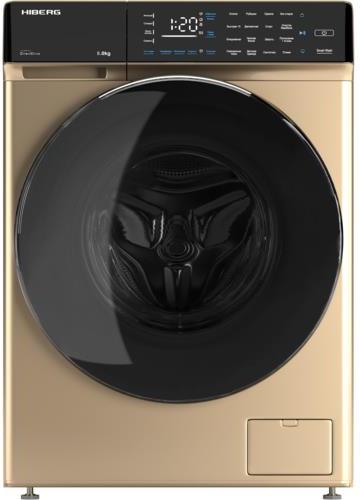 Стиральная машина HIBERG i-DDQ9-812 G золотистый