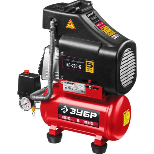Компрессор ЗУБР КП-200-6