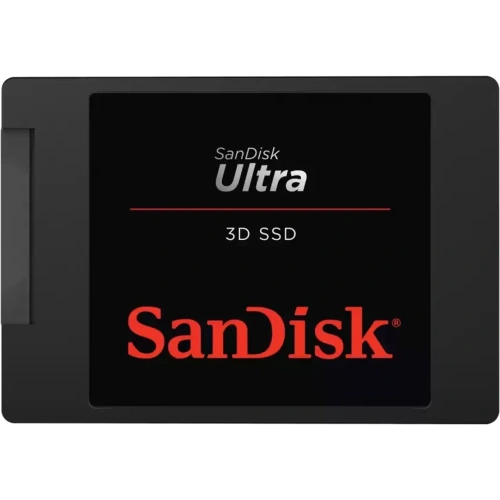 SSD SanDisk Ultra 3D (SDH3-1T00-G26) 2,5” SATA 1Tb, TBW 400, 1 year