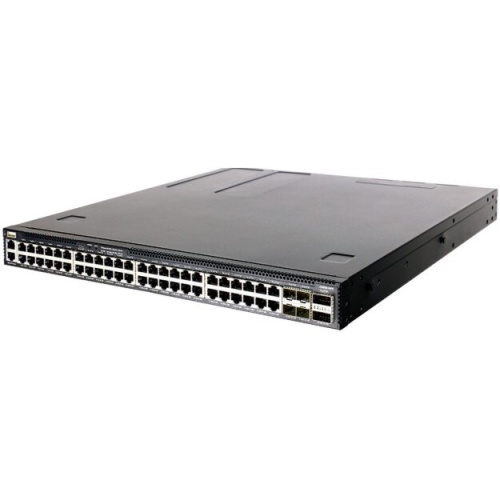 Коммутатор Edge-corE AS4630-54PE (4630-54PE-O-AC-F), 48-Port GE RJ45 port PoE++, 4x25G SFP+, 2 port 100G QSFP28 for stacking