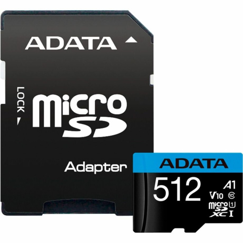 Карта памяти ADATA AUSDX512GUICL10A1-RA1 Micro SDXC 512GB