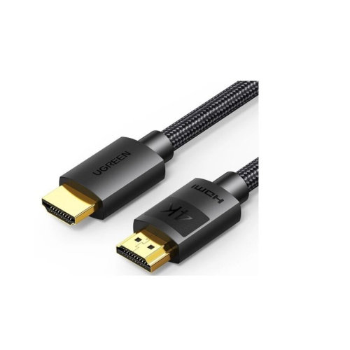 Кабель UGREEN HD119 (40104) 4K HDMI Cable Male to Male Braided 10m Black