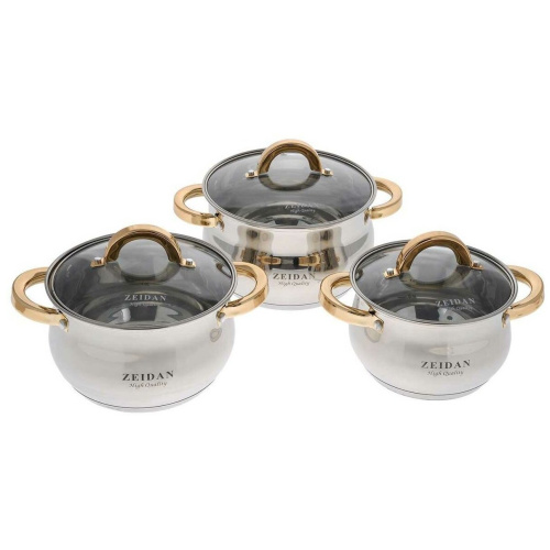 Набор кастрюль ZEIDAN Z-50605 6пр