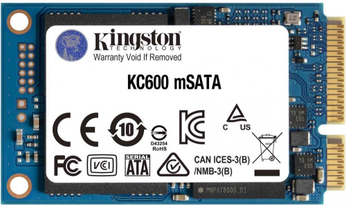 SSD Kingston MSATA 1TB KC600 SKC600MS/1024G