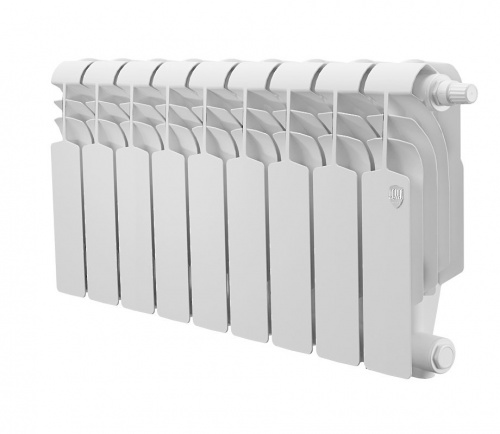 Биметаллический радиатор отопления  Royal Thermo Vittoria Super 300 Vdr80 10 Секций Bianco Traffico