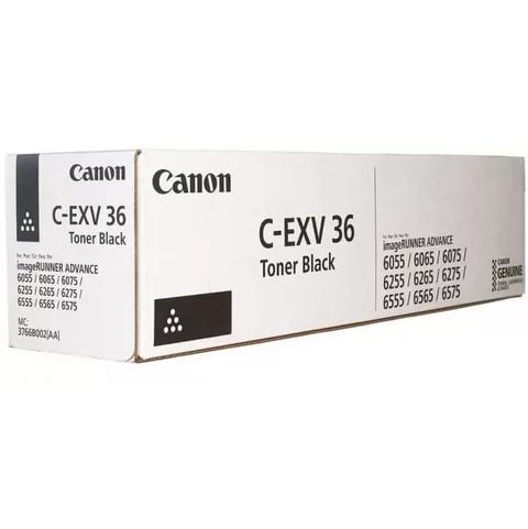 Картридж Canon C-EXV 36 Черный тонер Для iR-ADV C62XX/65XX для 6555i/6565i/6575i, 56к (3766B002)