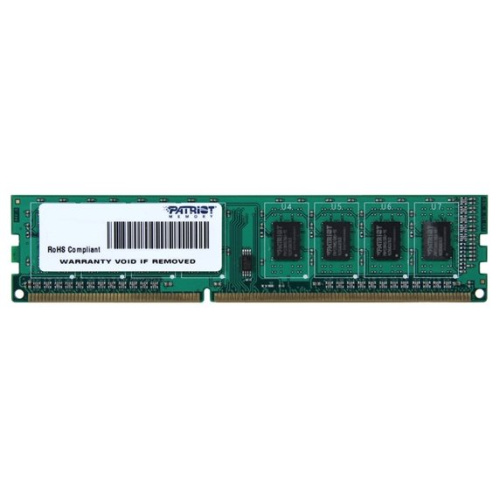 Оперативная память DDR3 4Gb 1333MHz Patriot PSD34G133381 RTL PC3-10600 CL9 DIMM 240-pin 1.5В