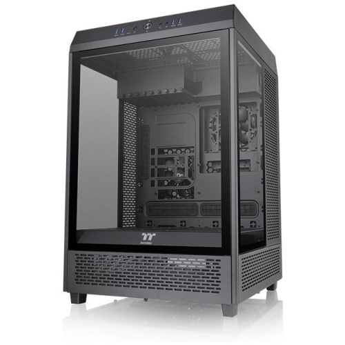 Корпус Thermaltake The Tower 500 CA-1X1-00M1WN-00 черный без БП ATX 1x120mm 3x140mm 4xUSB3.0 2xUSB3.1 audio bott PSU