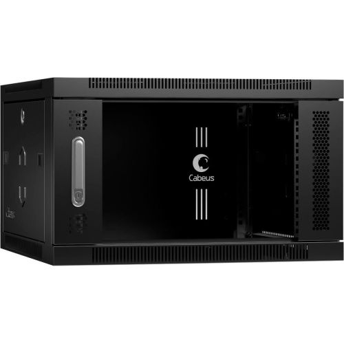 Шкаф коммутационный CABEUS SH-05F-6U60/35-BK