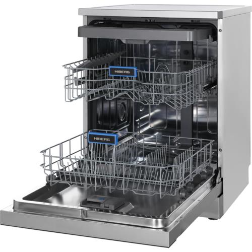 Посудомоечная машина HIBERG F68 1530 LХ серебристый