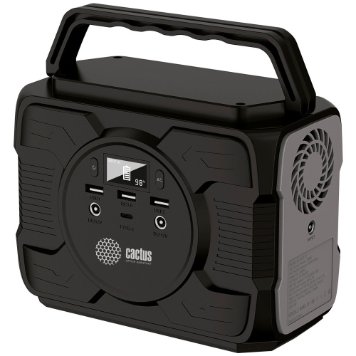 Электростанция портативная Cactus CS-PCS172 48000mAh 2.1A 2xUSB черный/серый