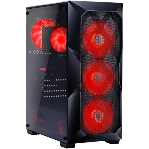 ПК Bloody BD-PC RB55C1 (2107186) MT Ryzen 5 5600X (3.7) 32Gb SSD1Tb RTX4060 8Gb Windows 11 Home GbitEth 500W черный (RUS)