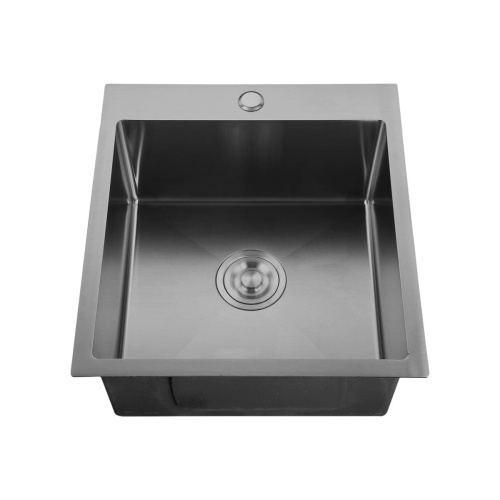 Мойка GranFest 4844 PVD нерж, графит