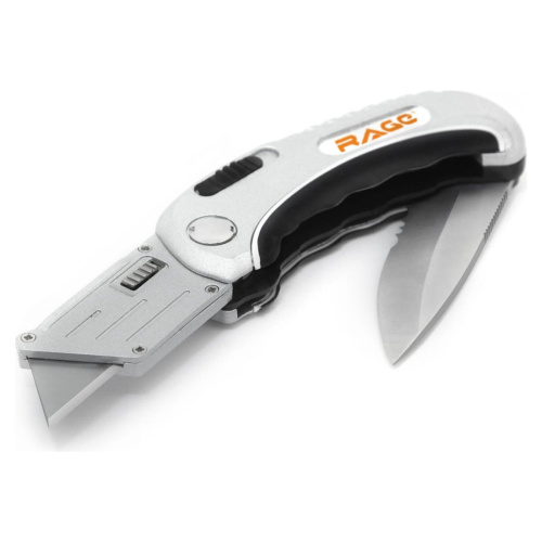 Нож универсальный Vira 831112 складной 2 в 1